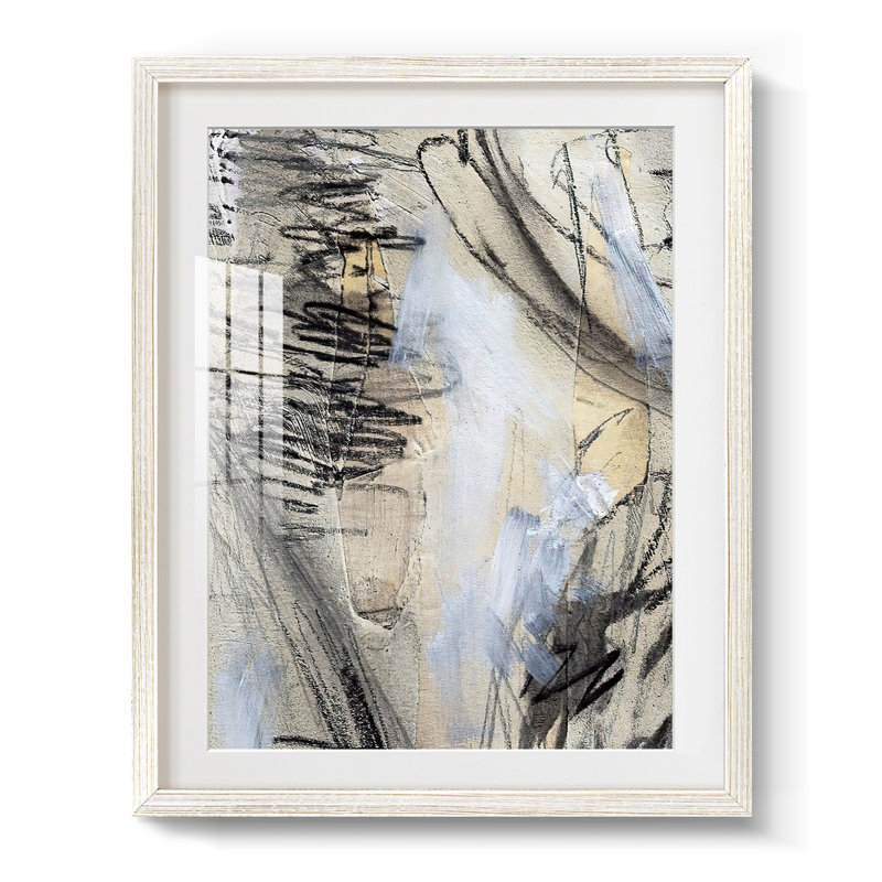 MaskedNotesVIPremiumGalleryWrappedCanvas-Framed Print, 28.5'' H x 20.5'' W, White