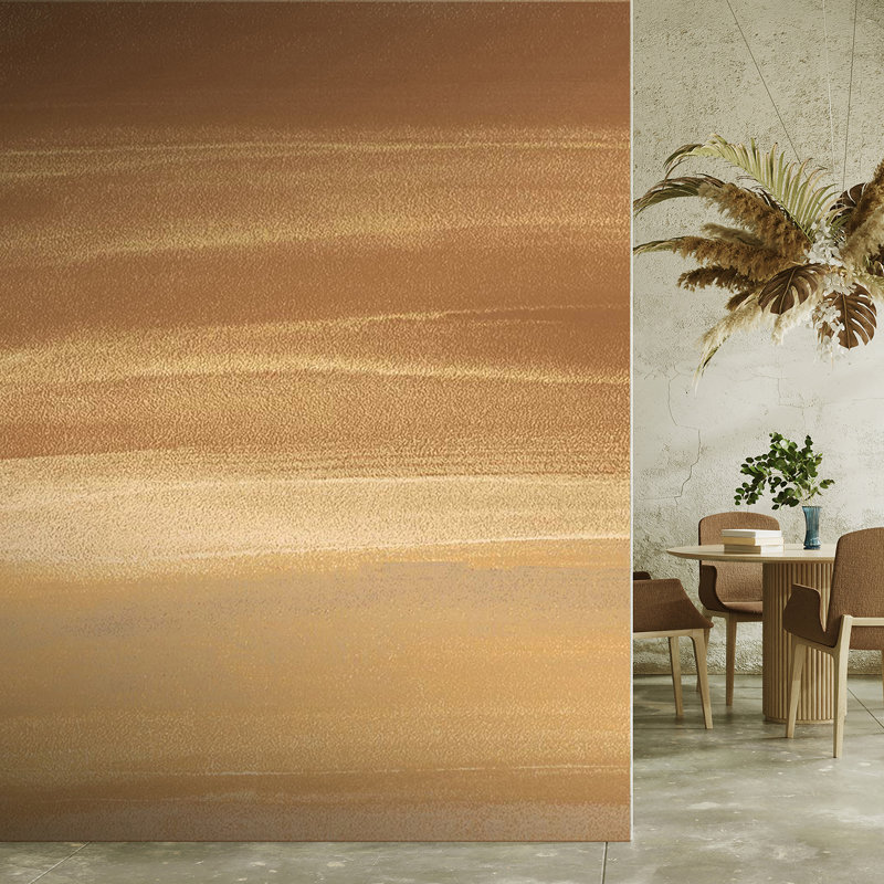 Murale orange Sienna Drift, Orange