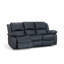 Aesir 3 Seater Faux Leather Reclining Sofa-1837328471-1837328456