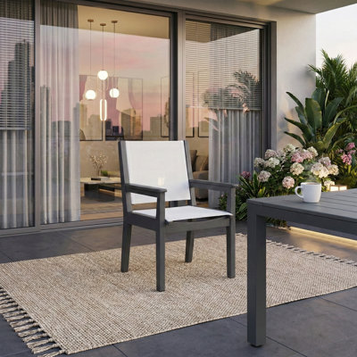 Chaise en filet PEHD Nantucket