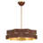 Atherton 5-Light Hubbs in Warm Brass