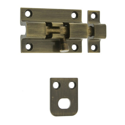 Solid Brass Security Barrel Bolt