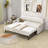 Krishn Twin Size Upholstery DayBed with USB Charging Design-588992663