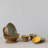 Enameled Mango Wood Bowl