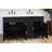 Lovelady 60'' Double Bathroom Vanity with Marble Top-724792743