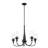 5 - Light Steel Dimmable Chandelier-70048079