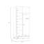 Glenview Manufactured Wood Wardrobe