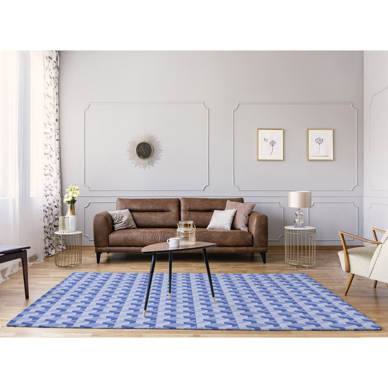 Tapis de zone mauve claire classic skyscrapers, Rectangle 8 pi x 10 pi