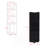 Freestanding Cabinet Kairatu, Bathroom, Black-1363274415