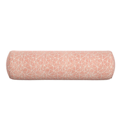 Milton Rayon/Viscose Bolster Pillow Cover & Insert