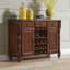Buffet en bois de noyer massif