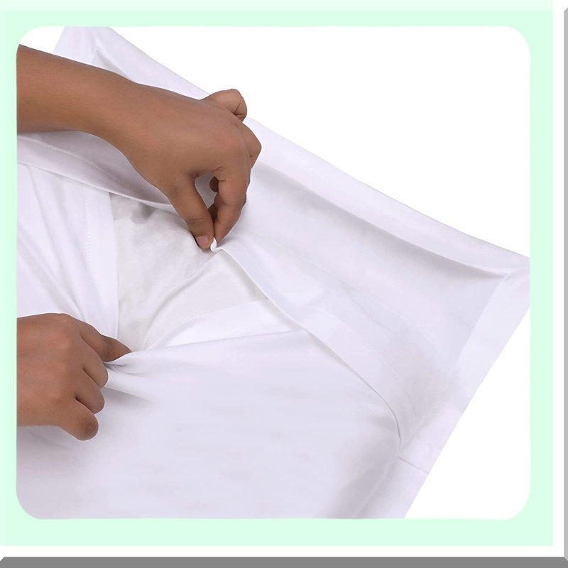 Luxury European White Cotton Pillow Shams - Set of 2 | 600 Thread Count Euro Cushion Covers | Super Soft Decorative Cases for 26 x 26 Pillows
