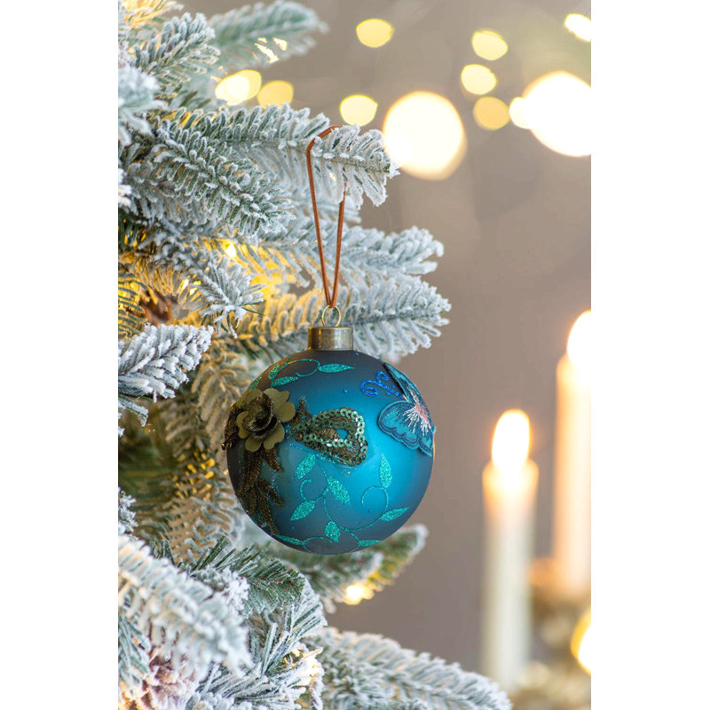 Boules de Noël, boules de Noël suspendues en verre pour décorations de fêtes