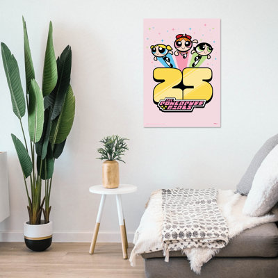 Powerpuff Girls (25Th Anniversary) Mightyprint Wall Art