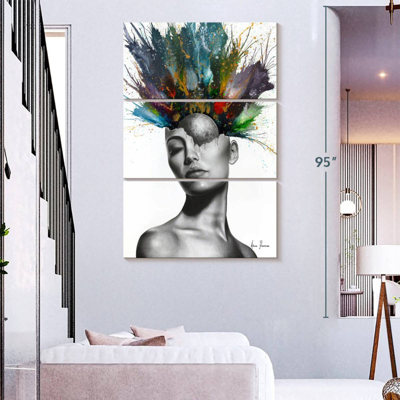 Kelan Mind Galaxy, 74" H x 48" W