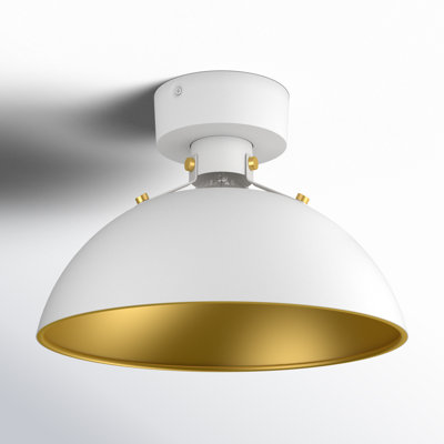 Argente Single Light Flushmount