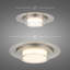     Plafonnier encastré à DEL de la collection Plate, homologué pour un usage intérieur / extérieur, sélectionnable par 3 téléviseurs, intensité variable-119307596-119307594