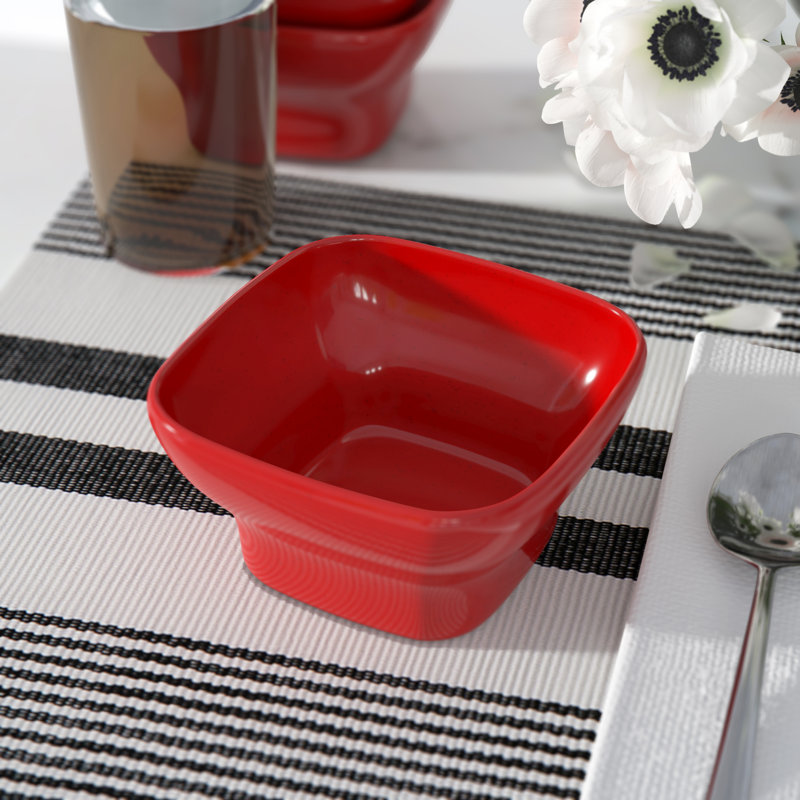 Passion 12 oz. Melamine Bowl, Red