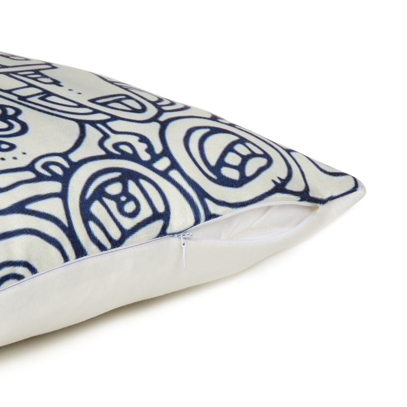 Housses de coussin décoratives carrées pour canapé Oussum (1 pièce), 18 po x 18 po