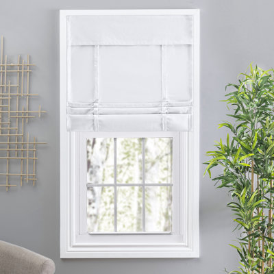Semi Sheer Roman Shade