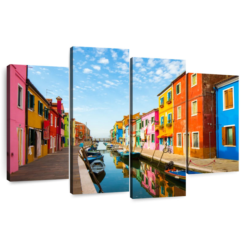 Marchelle Burano Italy, 48" H x 75" W