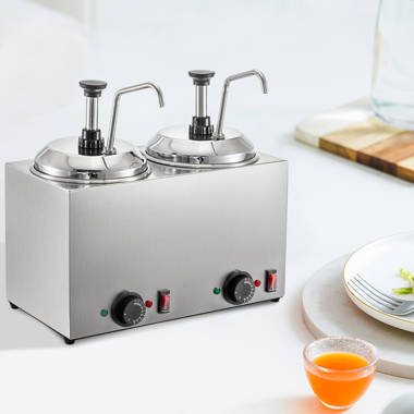 KoolMore 8 pintes Chauffe-plat électrique à deux casseroles avec robinet,  CFW-4T - Wayfair Canada