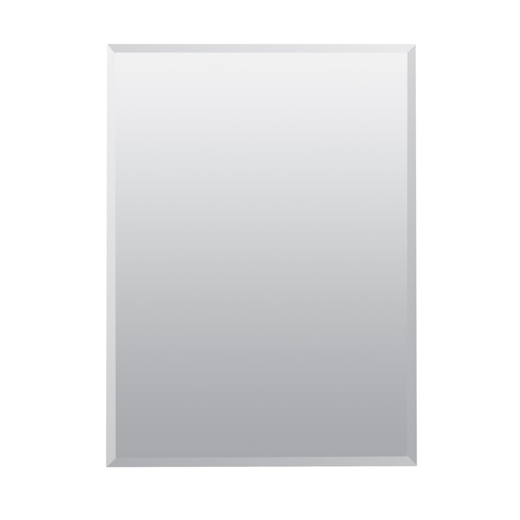 Winston Porter F6D5EF10139C43B69E1F37F1744F9696 Lamberson Recessed Frameless Medicine Cabinet Size: 22.25 H x 16.18 W x 4.5