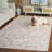 Sazi Hand Tufted Wool Pile Damask Rug-1806043067