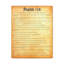 Art textuel sur toile, "Psalm 116"-503984917