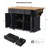 Versatile Kitchen Island with Multiple Storage Options and Stylish Design-51664245