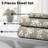 Lux Decor Collection Floral Printed Sheet Set Soft Microfiber Bed Sheets for Bedroom-1550741322-1567832652