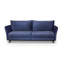 Pam 3 Seater Velvet Sofa Bed-1882376340