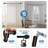 Waco Polyresin Adjustable Single Curtain Rod-1094343788-1094343789