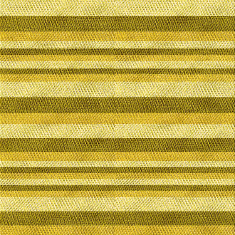 Wool Striped Indoor Rug, Square 6'