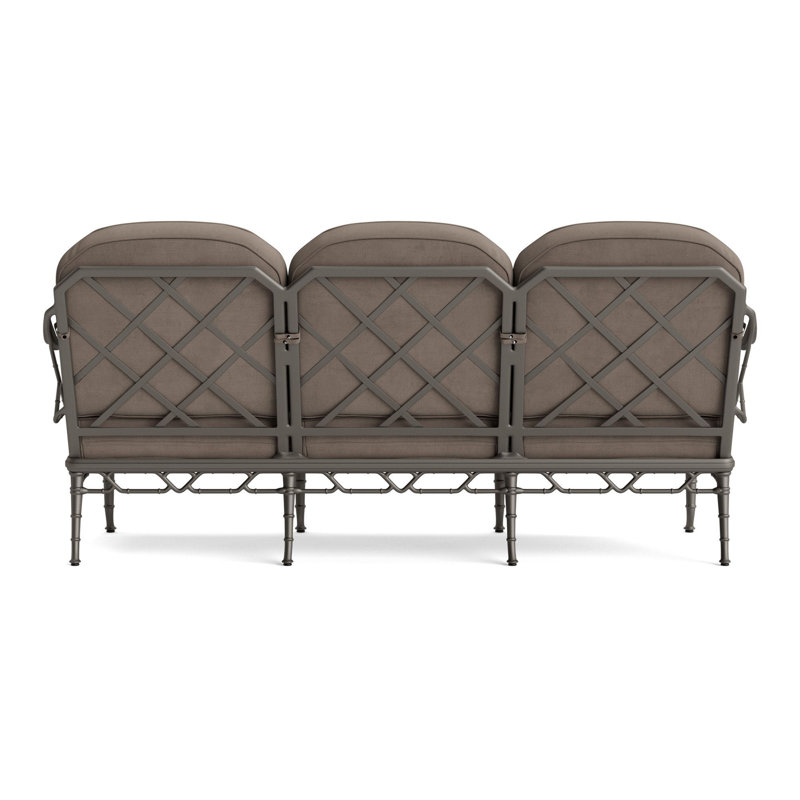 Calcutta Outdoor 3 - Seat Patio Sofa, Fusion Dove, Mica