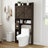 32''W Freestanding Over The Toilet Storage Cabinet With Adjuatable Shelevs, Bathroom Organizer Barn Doors & Toilet Paper Holder, Space Saving Above Toilet Cabinet For Bathroom & Laundry-678261342