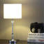 Lampe de table moderne 19,25 "en cristal torsadé Audrey