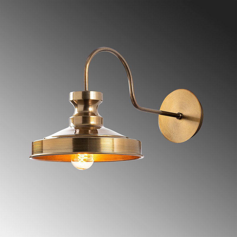 Excalibur 1 -Light Dimmable Sconce, Gold