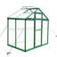 Serre en polycarbonate 6X4 Ft Wind Wind