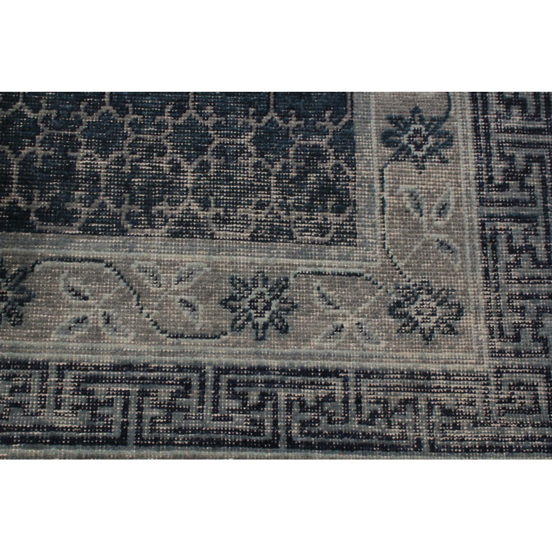Distressed Homage Handmade Kilim Wool Oriental Area Rug, Runner 3' x 14'