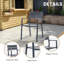 Ensemble repas pour 6 personnes avec table rectangulaire-176622690