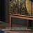 Light Luxury Wooden Rectangular Accent Cabinet