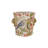 Artisan Stoneware Parakeet Planter with Handled Detailing