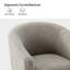 Fauteuil demi-tonneau en polyester 27,5 po Audwin-1697407189