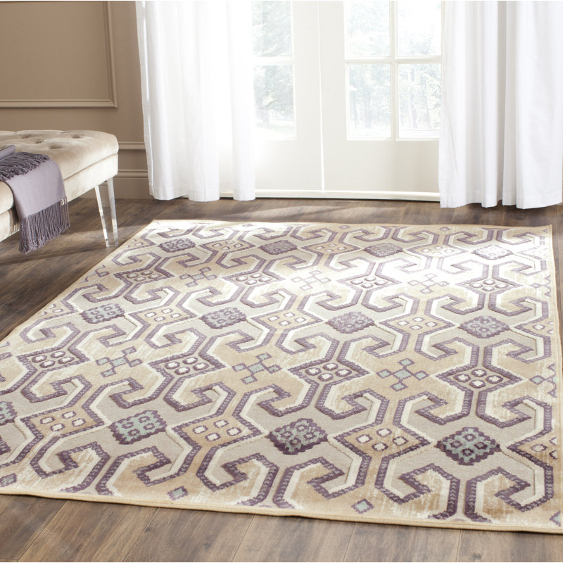Laila Southwestern Viscose Hand Woven Area Rug, Rectangle 236 x 305cm