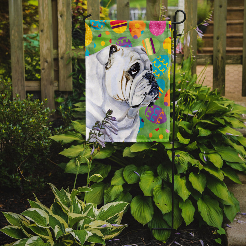 Drapeau de jardin Atara, Bulldog (gris)
