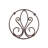 Cynthia Stainless Steel Round 1 Piece Trivet