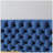 Tufted Upholstered Bed Headboard With Modern Button Design Adjustable And Durable Metal Legs For Bedroom-64501761