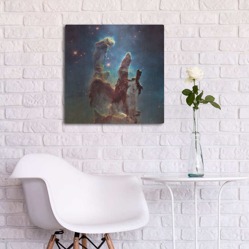 «Eagle Nebula», art mural en métal, H 24 po x l 24 po