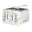 Laura Ashley Elveden 4 Slice Toasters Wide Slots By VQ - Multi Functional 4 Slot Toaster Stainless Steel with 7 Variable Browning Control, Defrost & Reheat Modes - Bread Toaster with Warming Rack-65327355